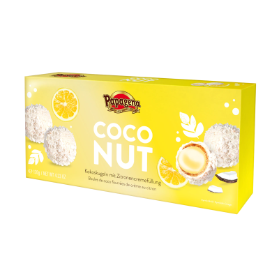 Papagena kókusz-citrom golyók 120g