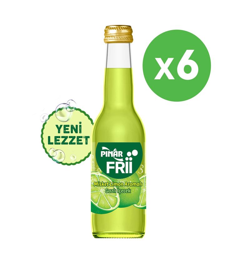 Pınar Frii Lime ízű szénsavas ital 6x250ml