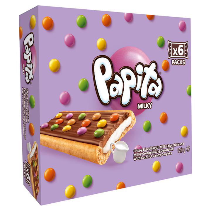 Eti papita tejcsokis keksz 120g 6db