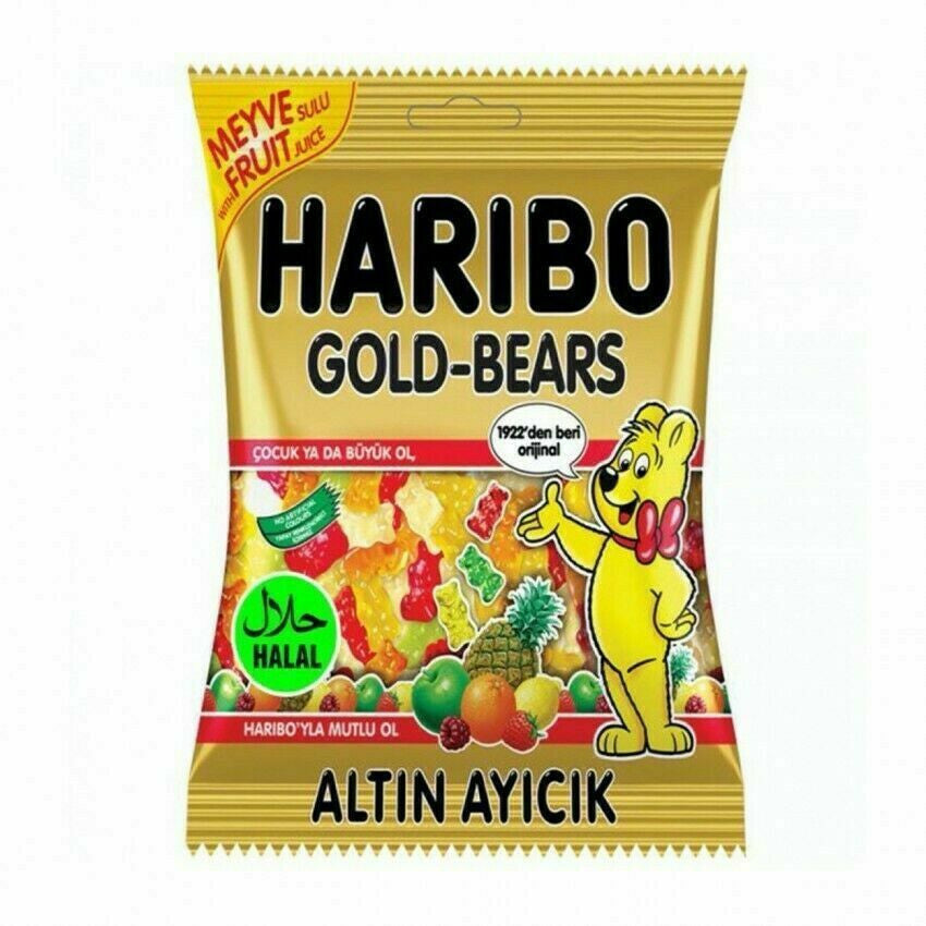 Haribo halal Goldbears- gumicukor 100g