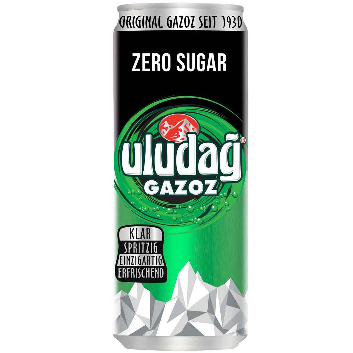 Uludag Gazoz - Citrom Ízű Üdítő - 330ml Cukormentes