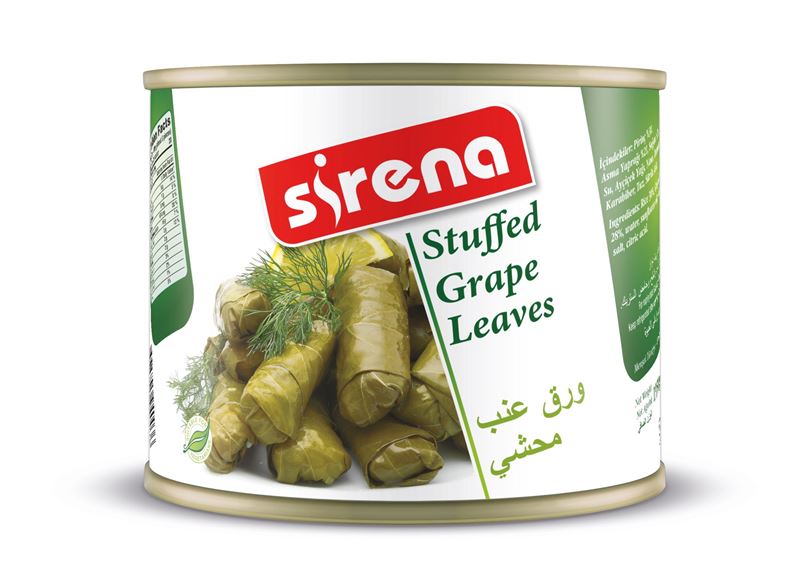 Sirena rizzsel töltött szőlőlevél 1950g -félkész étel