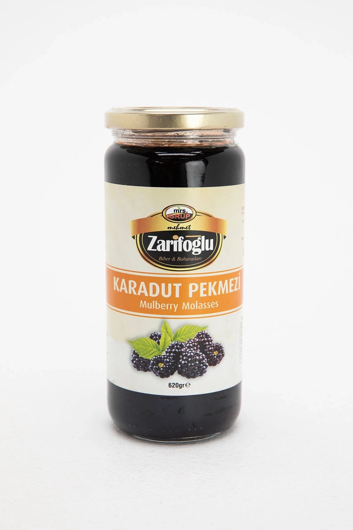 Zarifoglu Karadut pekmez- Faeper szirup 620g